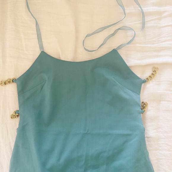 Paloma Wool Chain Cross-back Dress in Blue - Picture 7 of 11